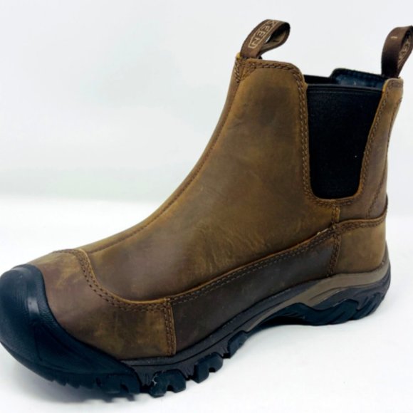 NEW KEEN Anchorage III (3) Men’s Size 7 Waterproof Snow Boot Brown 1017790 NWT